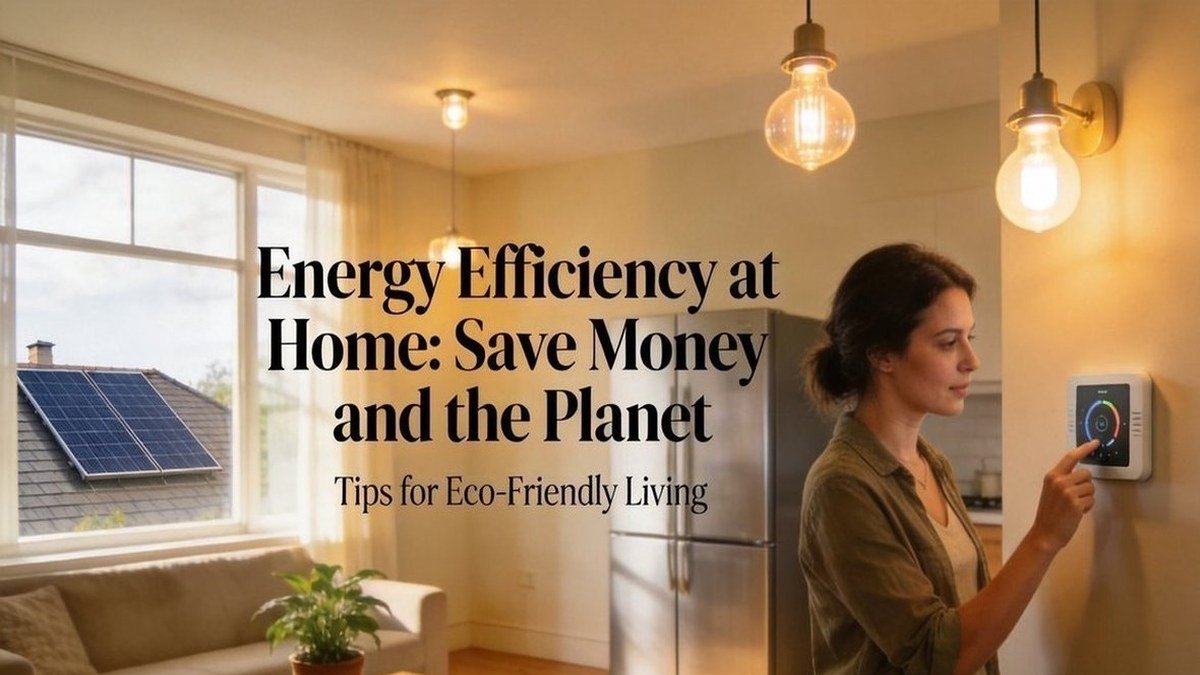 Energy Efficiency at Home: Save Money and the Planet