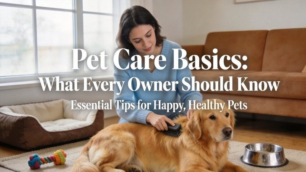 Pet Care Basics: What Every Owner Should Know
